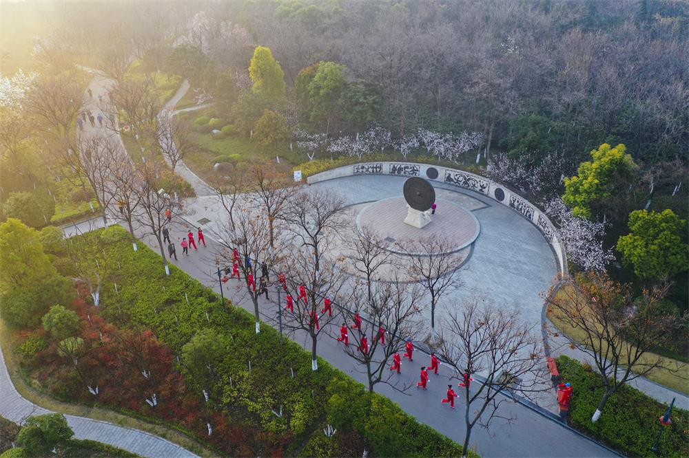 《晨光嫣紅》